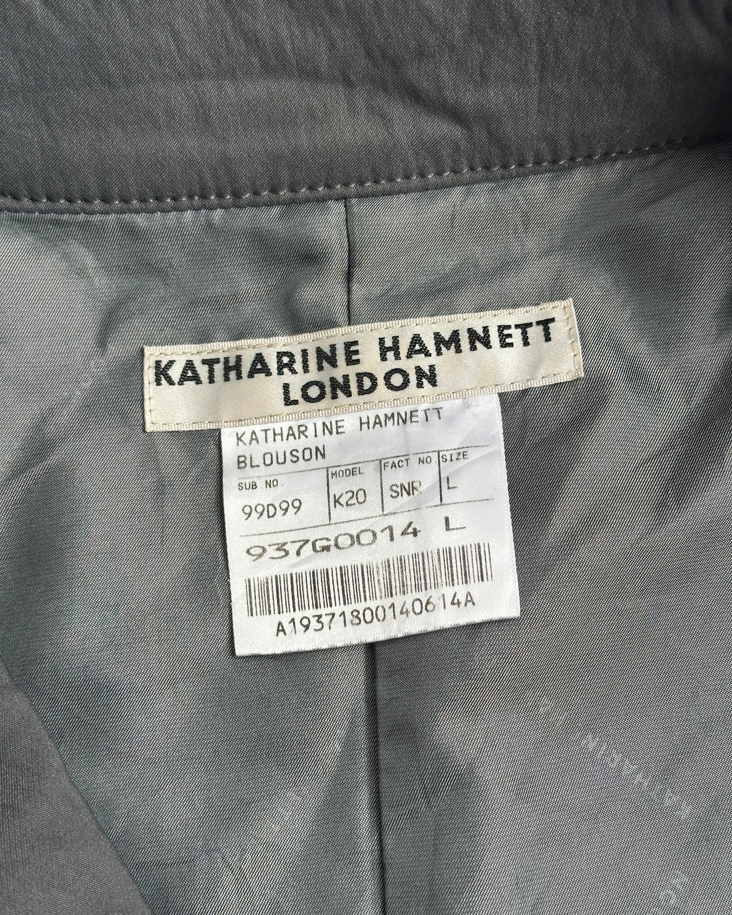 Vintage Katharine Hamnett Zip Jacket