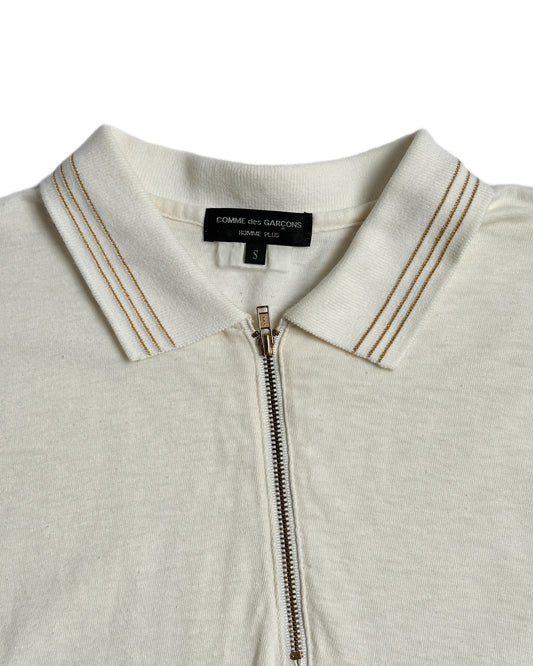 Comme des Garcons Homme Plus AD 2006 Zipper Polo