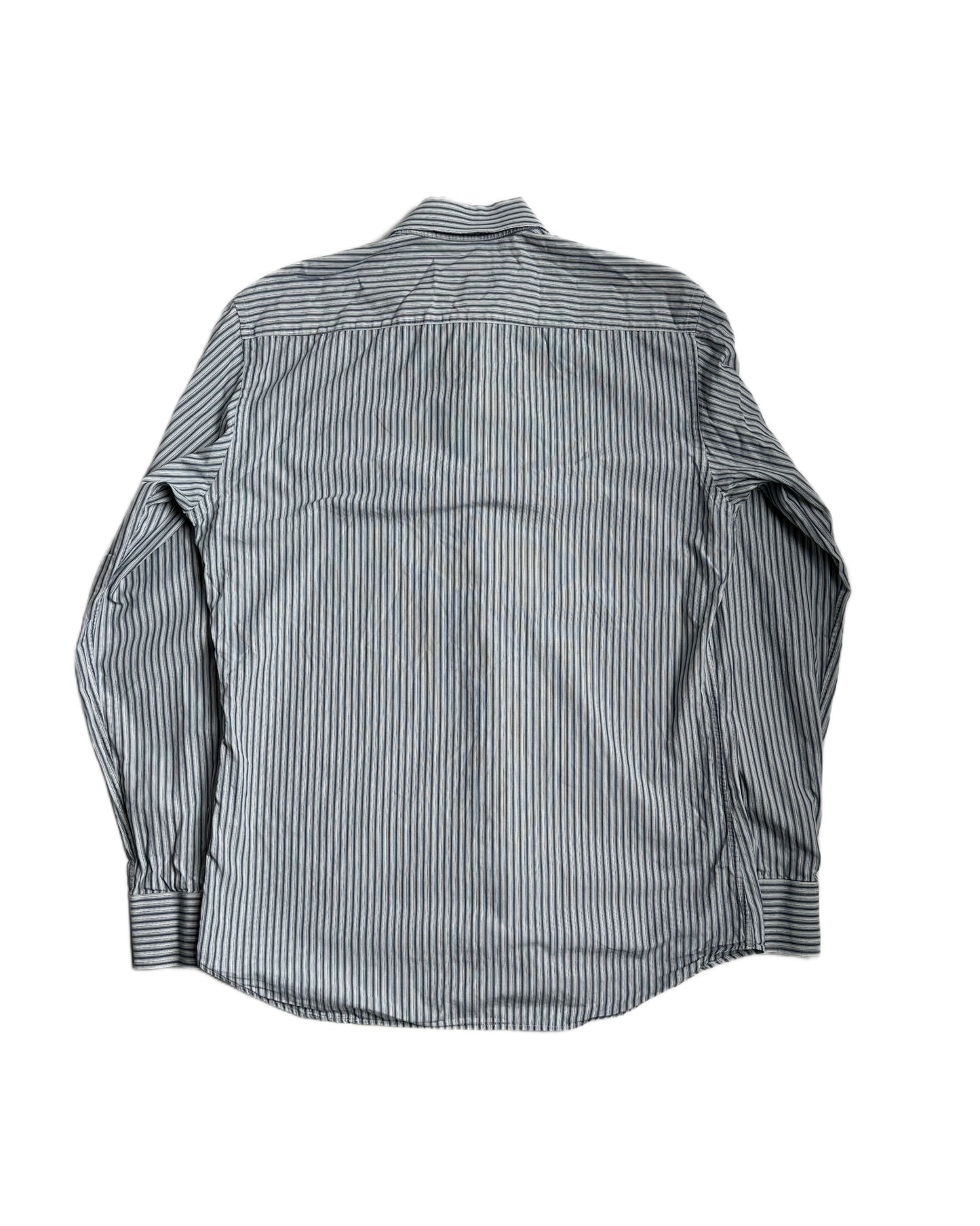 Prada Striped Button Up Shirt