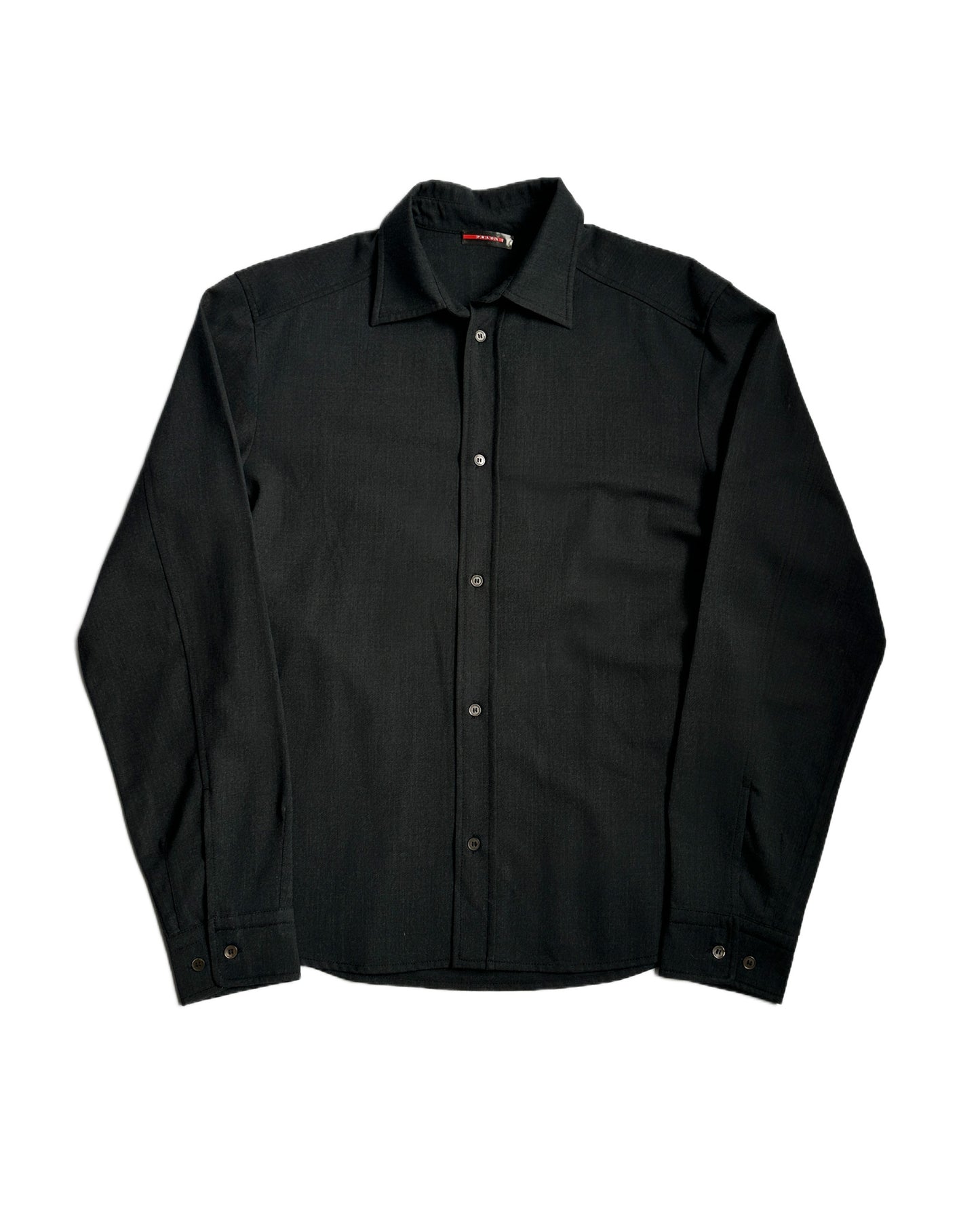 Prada Sport Wool Button Up Shirt