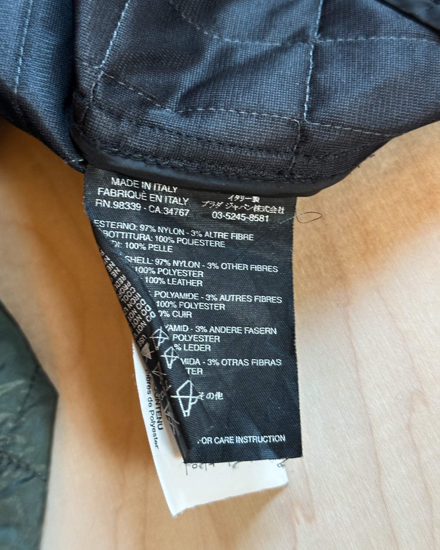 Prada Quilted Jacket