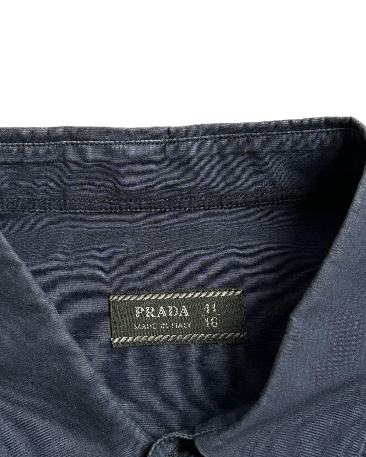 Prada Short Sleeve Button Up Shirt