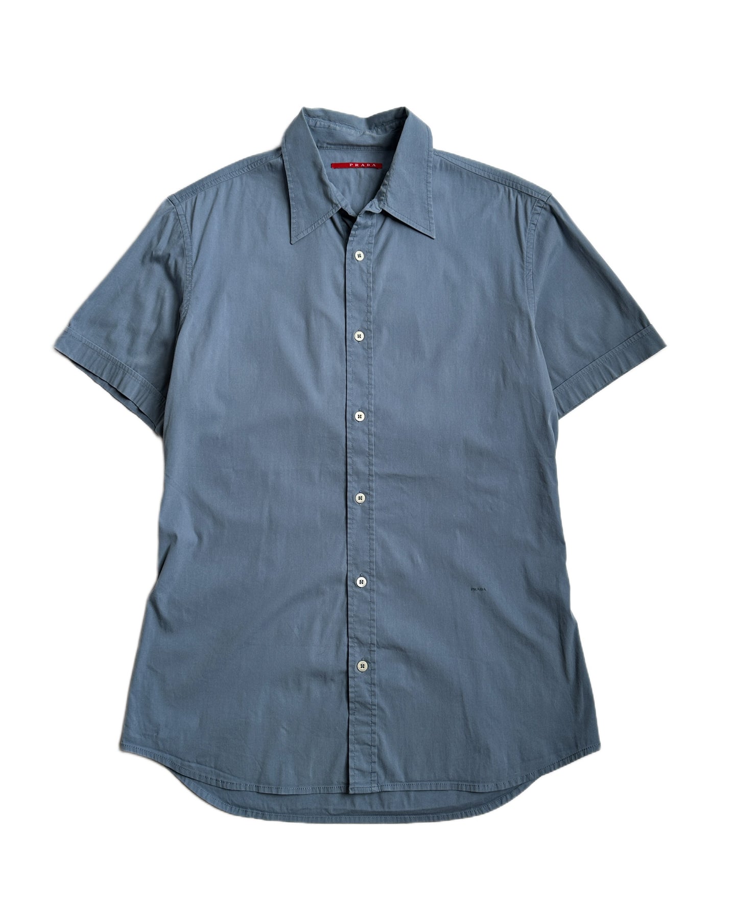 Prada Sport Short Sleeve Button Up Shirt