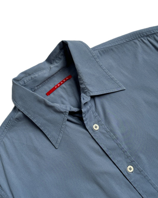 Prada Sport Short Sleeve Button Up Shirt