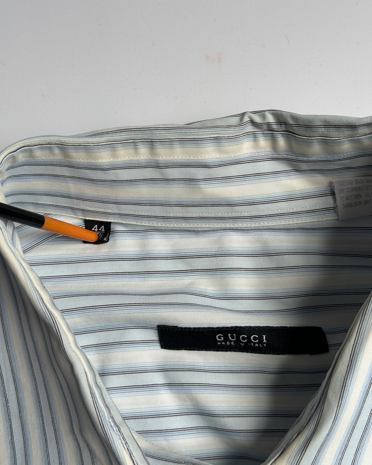 Gucci by Tom Ford Striped Button Up Shirt