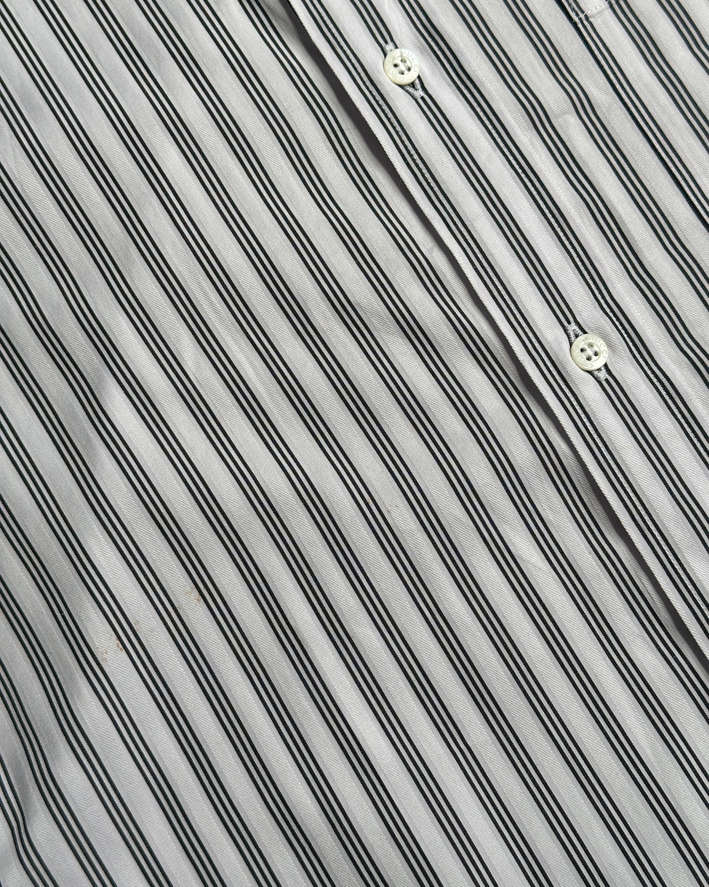 Gucci by Tom Ford Striped Button Up Shirt