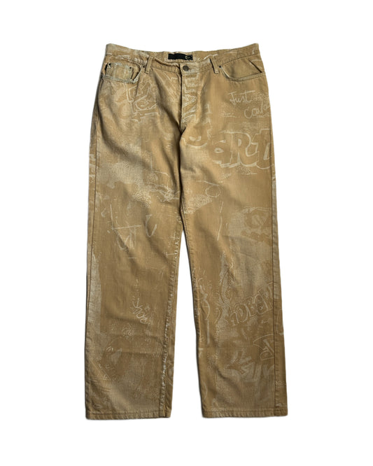 Cavalli Graffiti Pants