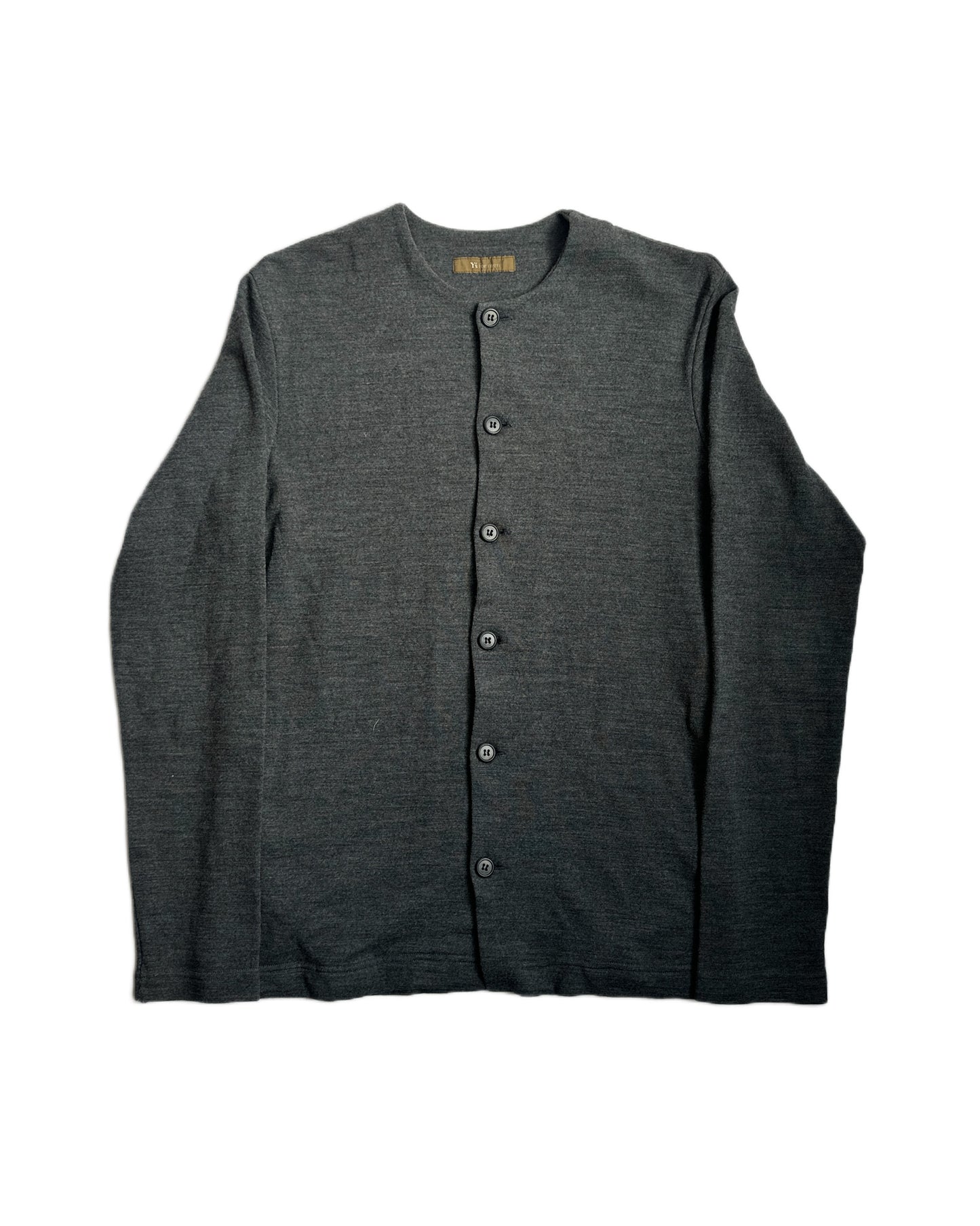 Yohji Yamamoto Wool Full Button Cardigan