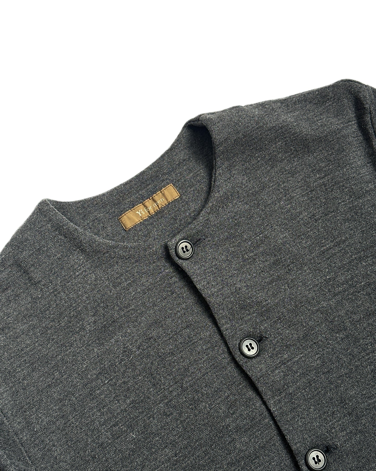 Yohji Yamamoto Wool Full Button Cardigan
