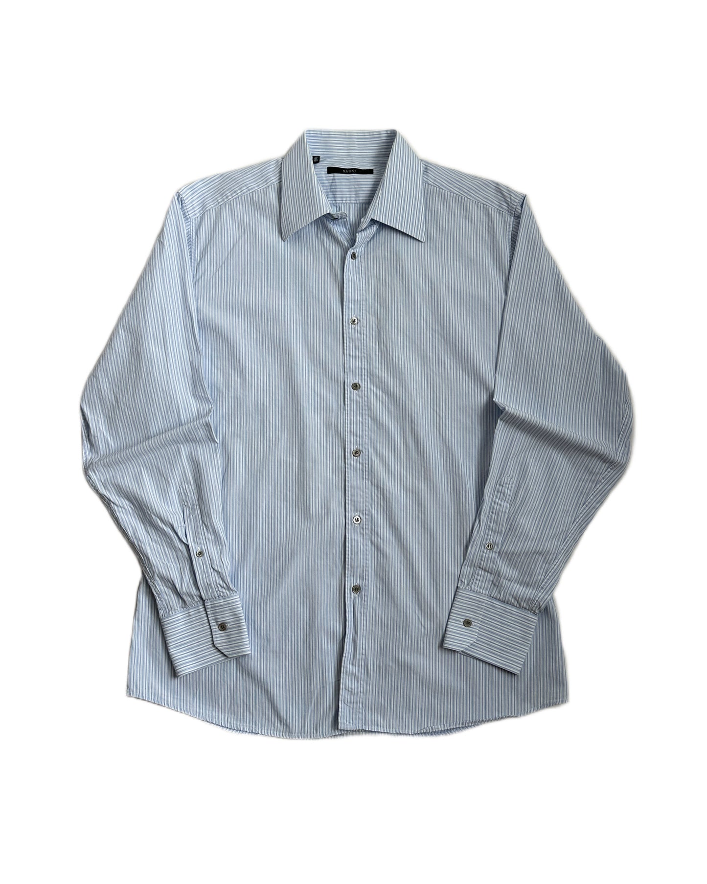 Gucci by Tom Ford Striped Button Up Shirt