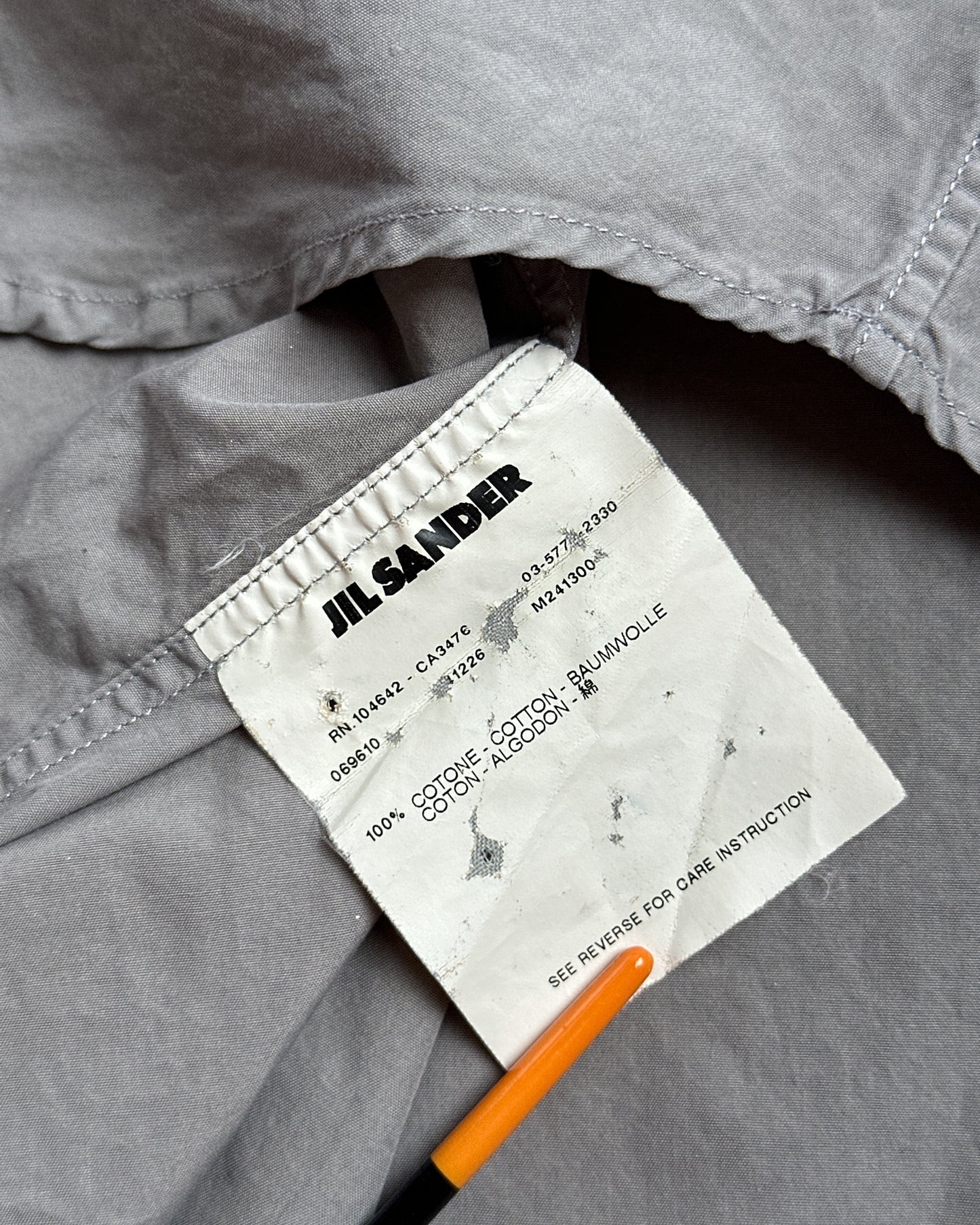 Jil Sander Button Up Shirt