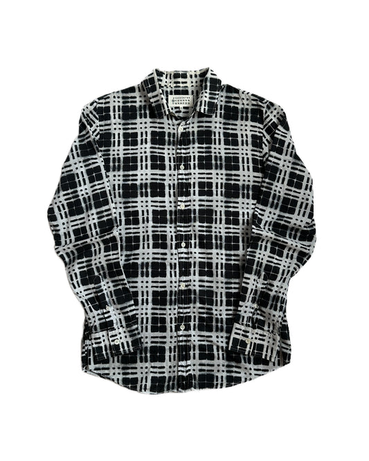 Maison Margiela Abstract Textured Button Up Shirt