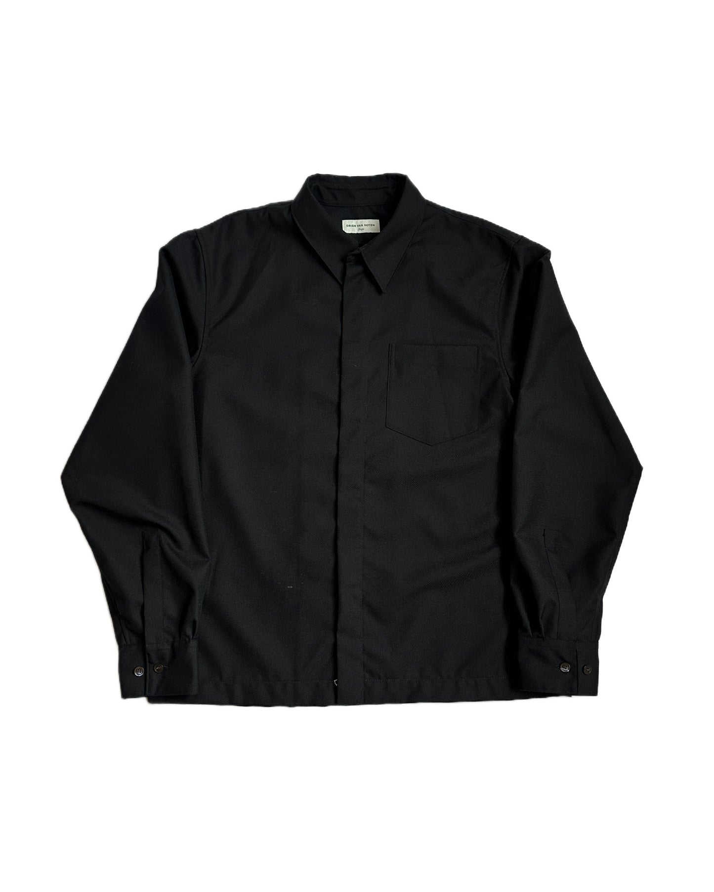 Dries Van Noten Wool Zip Jacket
