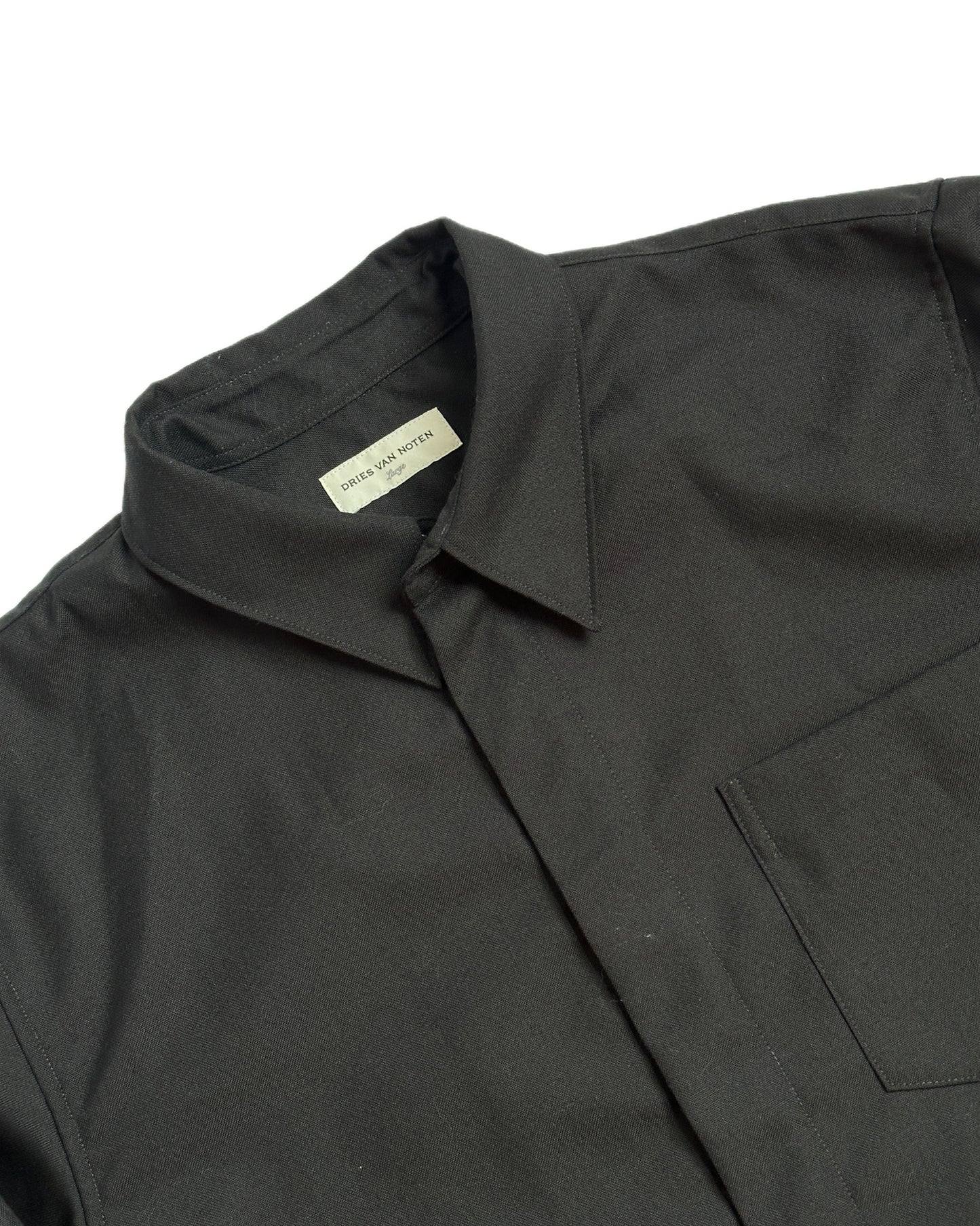 Dries Van Noten Wool Zip Jacket