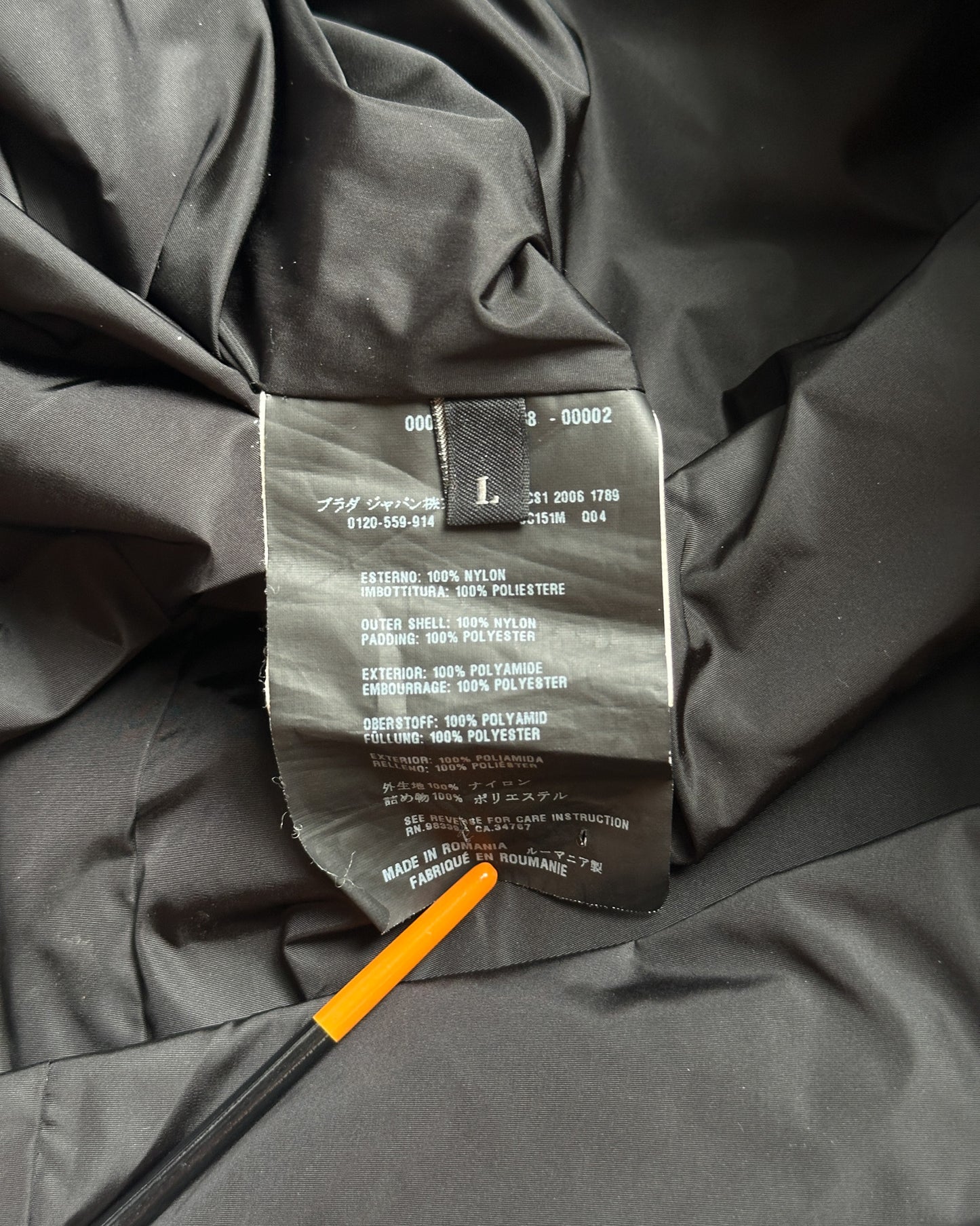 Prada Sport Zip Jacket