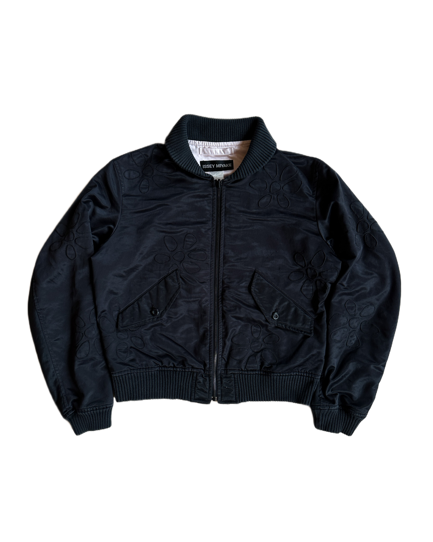 Issey Miyake Reversible Floral Bomber